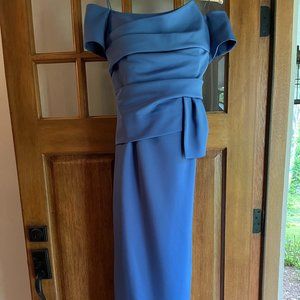 John Paul Ataker Mother Of The Bride/Groom Dress Size 8/10 Medium Blue